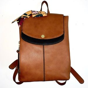 Stylish Steve Madden Cognac Backpack